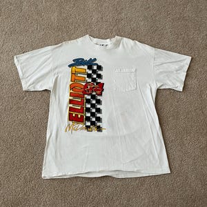 Vintage Bill Elliot #94 NASCAR Racing T a shirt 1995 Size XL