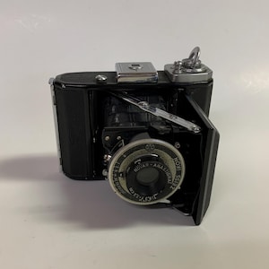 Vintage Zeiss Ikon Super Ikonta 531 Folding Camera Novar Anastigmat 7.5cm f3.5 w/ case