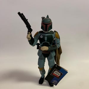 Vintage Original 1995 Star Wars Boba Fett Applause 9.5” Vinyl Figure With Tag