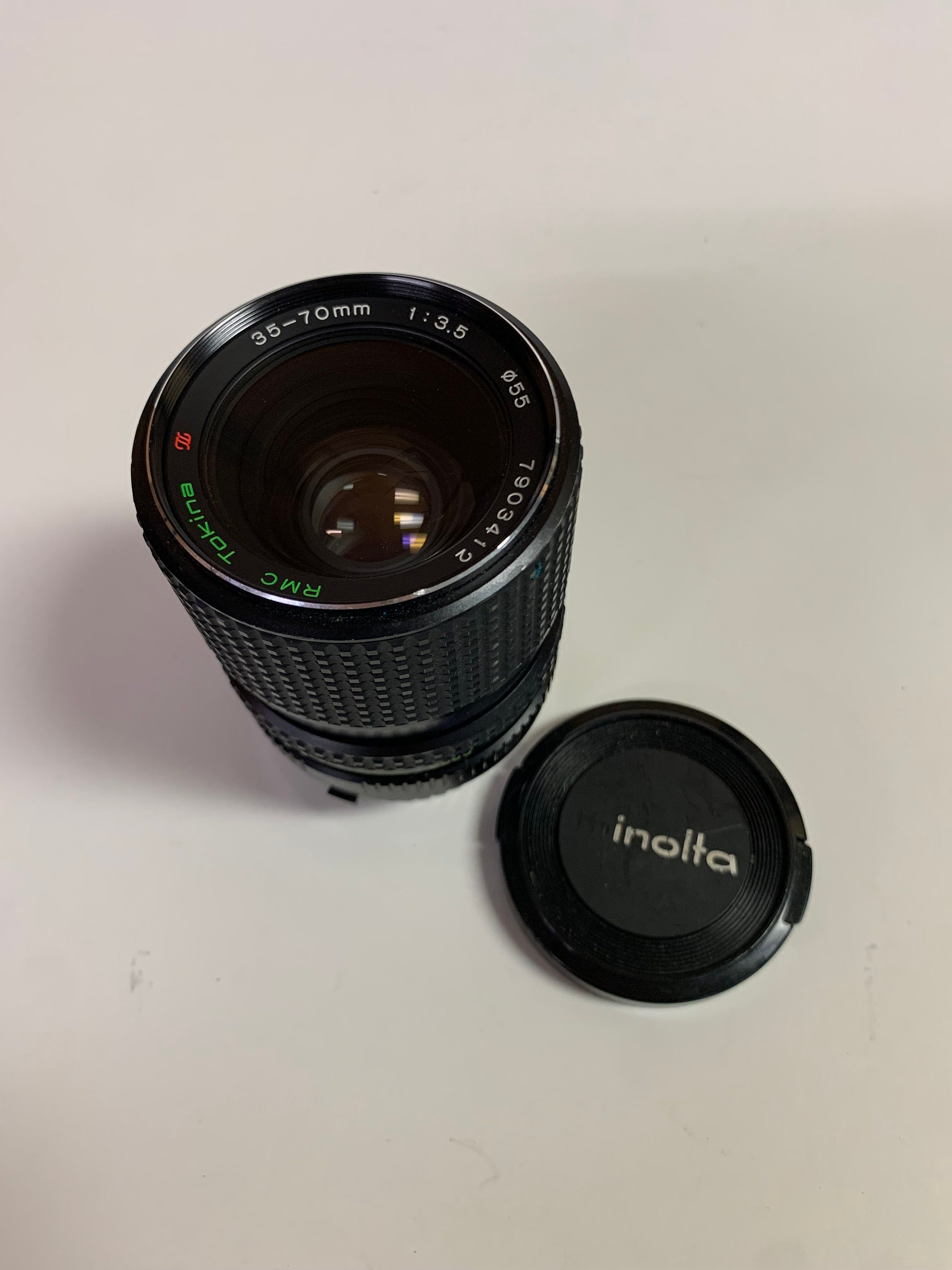 MINOLTA ミノルタ X-500 RMC Tokina  35-70mm Tokina 35-70mm F/3.5 RMC | LENS-DB.COM