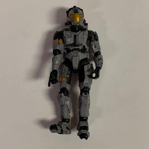 Vintage Original Halo Spartan Soldier Action Figure