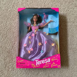 Vintage Original 1995 Barbie Songbird Teresa Doll Mattel Mattel No. 14484 Brand New Sealed Box