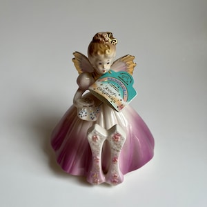 Vintage Josef Originals Porcelain Birthday Girl 11 Dress Made In Taiwan