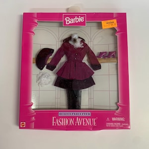Vintage Original 1996 Mattel Barbie Clothes Fashion Avenue International #15902 New Old Stock