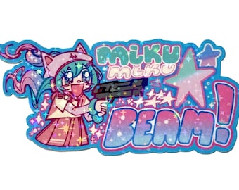 MIKU MIKU BEAM Sticker