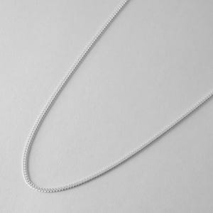 Round Curb Chain 40 Gauge | 925 Sterling Silver | Simple Necklace | Unisex