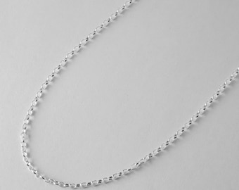 Silver Ball Chain | 925 Sterling Silver | Simple Necklace | Unisex