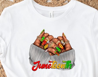 1865 Juneteenth Shirt, Juneteenth Shirt, Juneteenth Party Shirt, Freedom Shirt, Camicia Juneteenth afroamericana, Camicia Black History