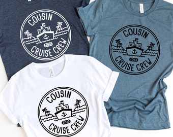 Cousin Cruise Crew Shirts, Cousin Cruise Shirts, Cruise Family Shirts, Cruise Crew Shirts, Cruise Vacation Shirts, Cousin Cruise Crew