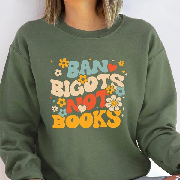 Ban Bigots Not Book Shirts, Banned Book Shirt, Hand Drawn Banned Book Shirt, I'm With Banned Shirt, Human Rights Shirt, Book Lover Shirts