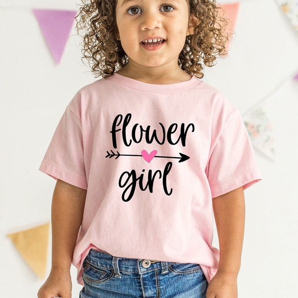 Flower Girl Tshirt - Etsy