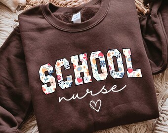 School Nurse T Shirt, School Nurse Shirt, RN Shirt, School Nurse Gift, Back To School Shirts, School Nurse Appreciation Gift, Nurse Tee