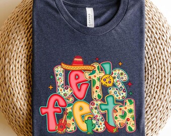 Let's Fiesta Shirt, Cinco de Mayo, Mexican Shirt, Fiesta Sweatshirt, Cinco de Mayo Tee, Fiesta Squad, Cinco de Mayo Shirt, Fiesta Gifts