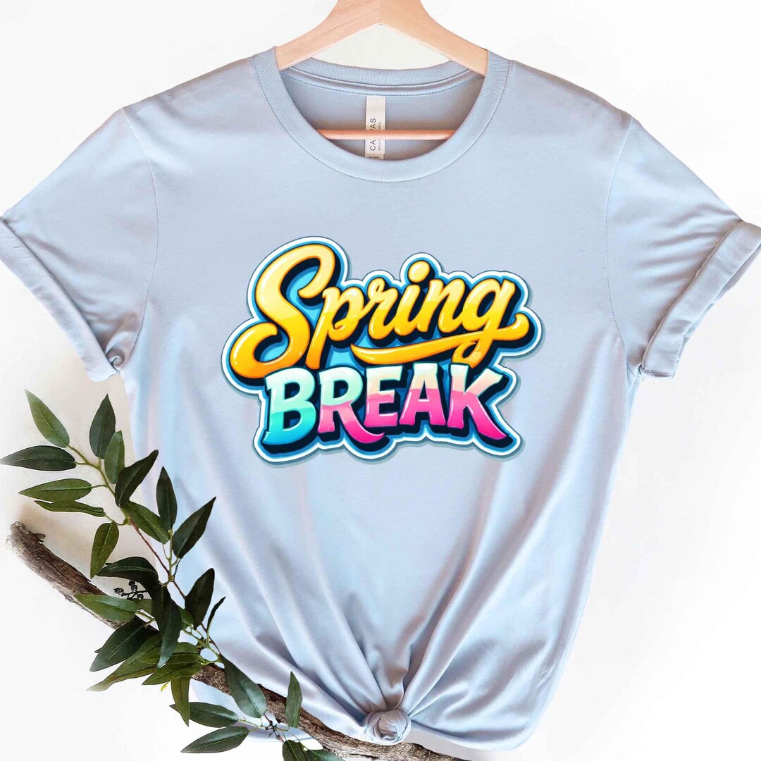 Spring Break Apparial Spring Break 2026 Vacation Shirt, Retro Vacation Shirt, Spring Break ...