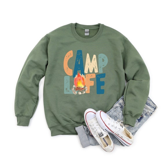 Camp Life Shirt, Camp Shirt, Camp Girl Shirt, Vacation Shirt, Camp Fire Shirt, Camp Life Shirt, Travel Shirt, Camping Crew Shirt