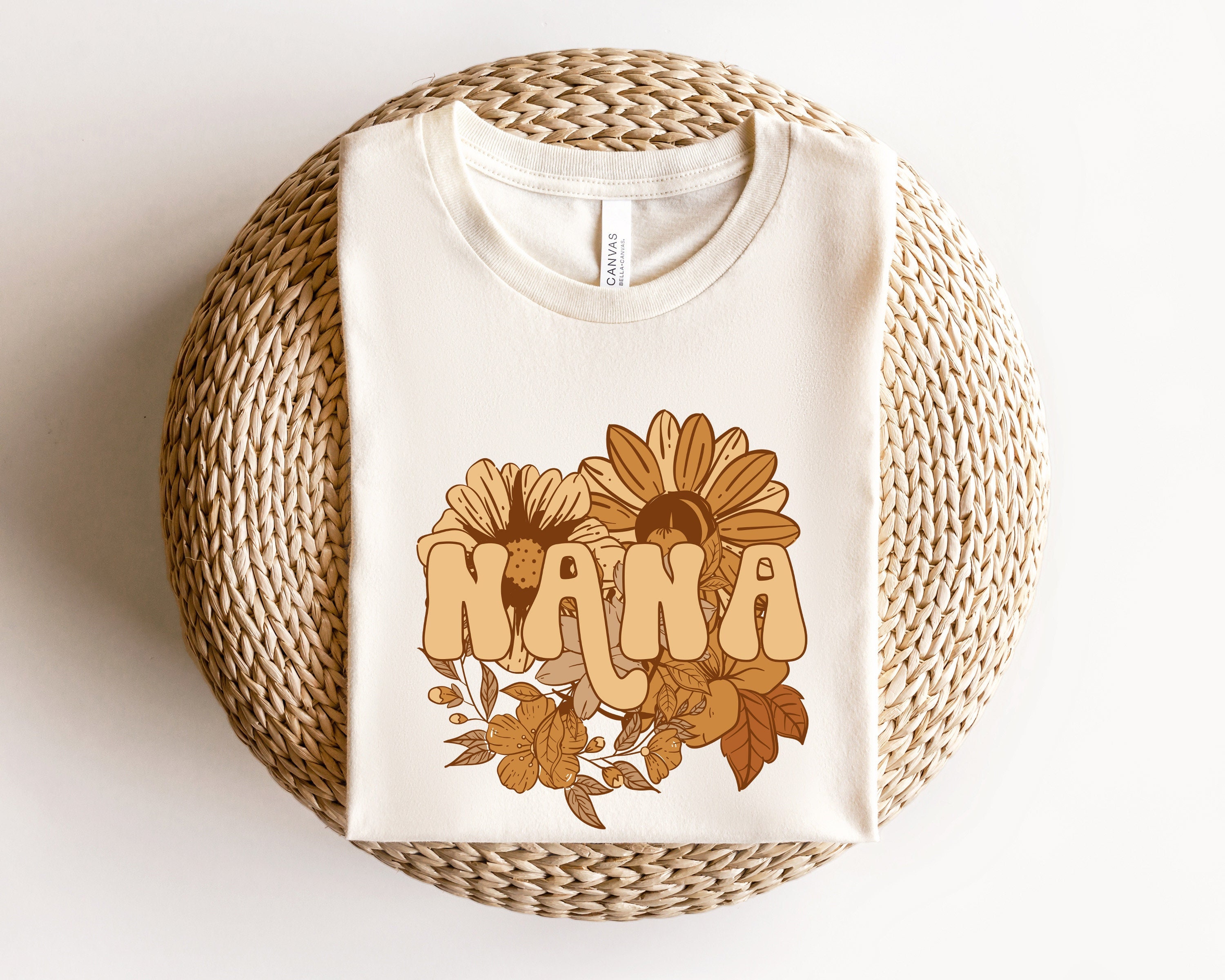 NANA Tropical Floral Graphic Tee 