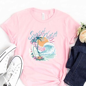 Chasing Sunsets Shirt, Cute Boho Sunset Tee, Summer Vacation Shirt, Sunset Lover Gift, Beach Lover Gift, Gift for Her, Summer Tee