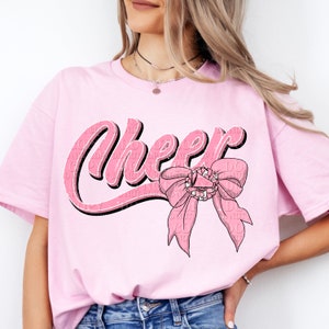Transferência Cheer Bow DTF, Transferência Mom DTF, Transferência Cheer DTF