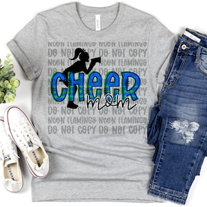 Cheer Mom DTF Transfer, Mom DTF Transfer, Cheer DTF Transfer