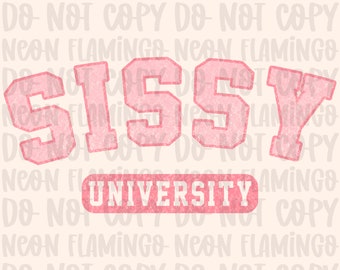 Trasferimento DTF della Sissy University Trasferimento DTF sorella