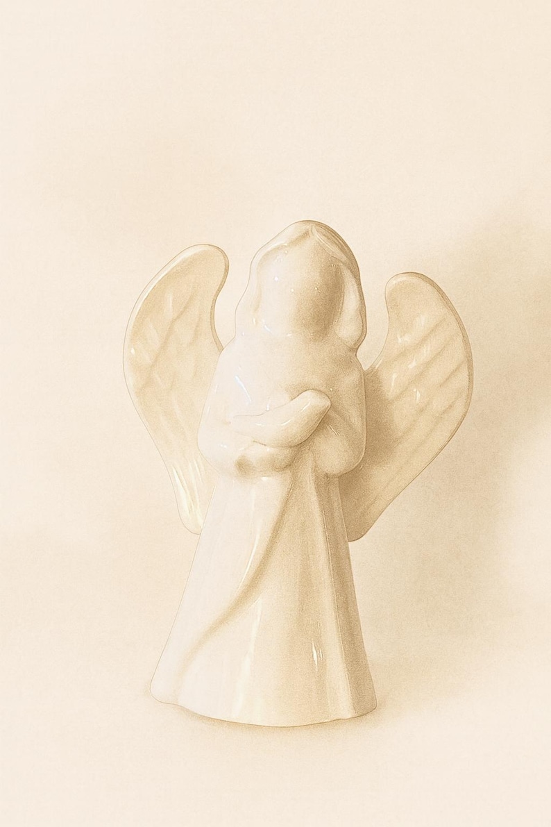 Handmade Ceramic Angel Figurine – A Thoughtful Late Christmas Gift - Etsy