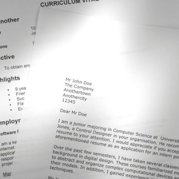 love letter paper design pdf Professional Cover Letter (Editable)