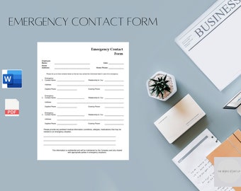 EMERGENCY CONTACT FORM