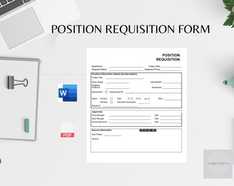 POSITION REQUISITION FORM