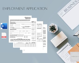 EMPLOYMENT APPLICATION