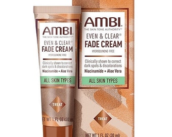 Ambi Even & Clear Fade Cream Hydroquinone-Free All Skin Types