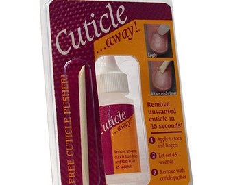 Cuticle Away Single Pack With Pusher