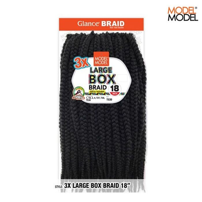Freetress Crochet Hair 3X KIDS-BOX BRAID 9 