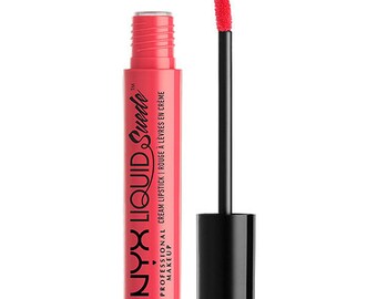 NYX Liquid Suede Cream Lipstick Lifes A Beach 02