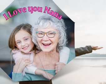 Personalized, all over printed, UV protected Umbrella gift ideas for any occasion. Multiple sizes, limitless options.