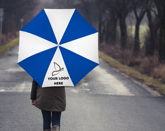 Fully Customize-able multi-sized umbrella for any occasion, UV protected windproof and fold-able umbrella gift ideas.