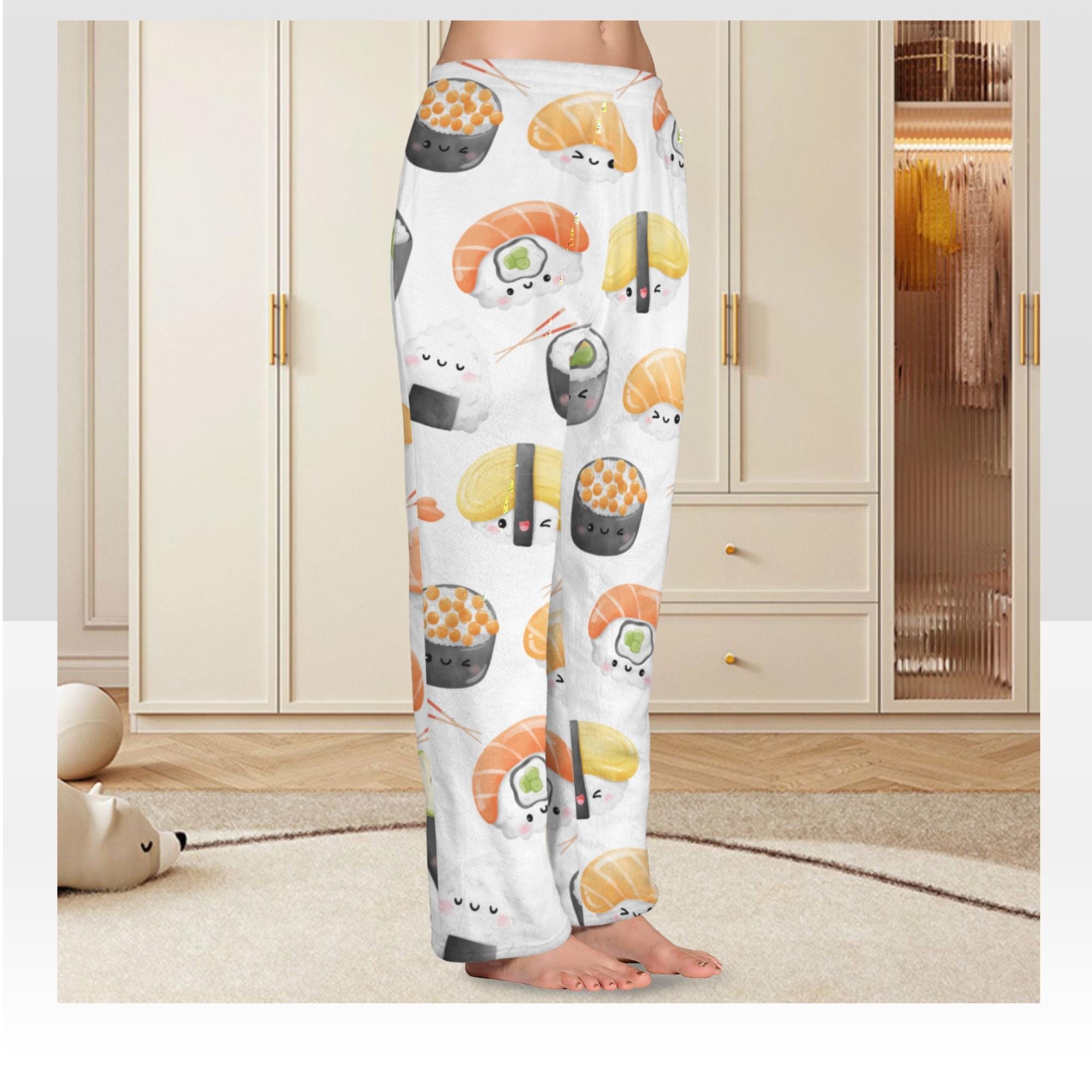 Sushi flannel pajamas hotsell
