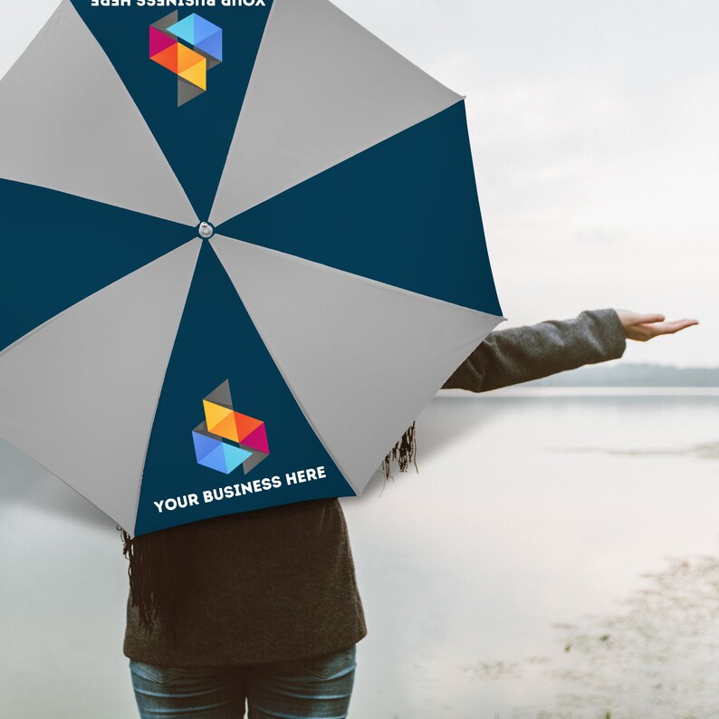Business Advertising Umbrella, Custom Market Umbrella for Small