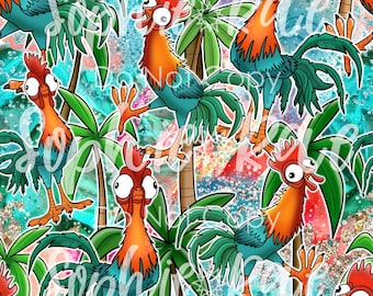 Modello senza cuciture di pollo