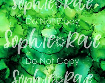 Green Powers Seamless Pattern