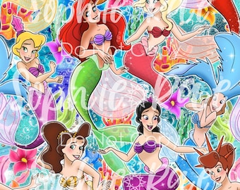 Sisters Seamless Pattern