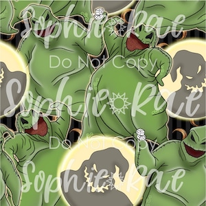 Boogie Man Seamless Pattern