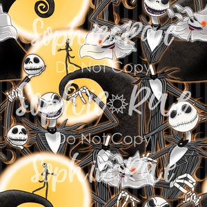 Bone Daddy Seamless Pattern