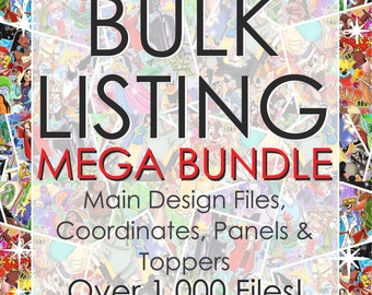 MEGA Bundle Bulk Listing- Over 1,000 Files!
