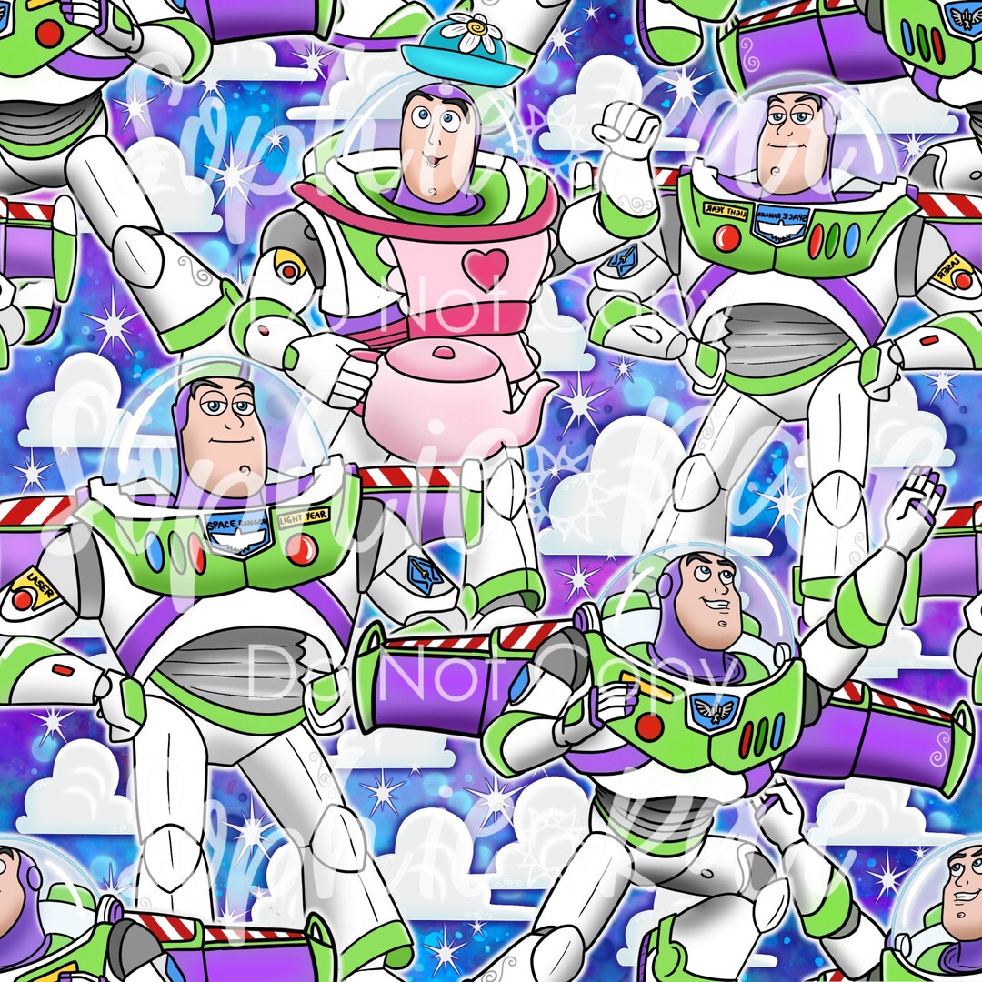 Space Ranger Seamless Pattern - Etsy