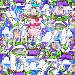 Space Ranger Seamless Pattern