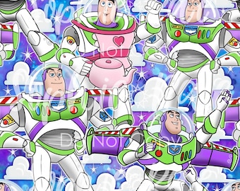 Space Ranger Seamless Pattern