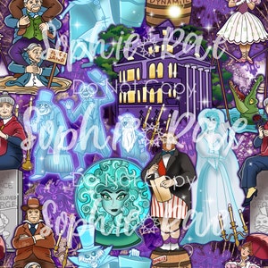 Foolish Mortals Seamless Pattern
