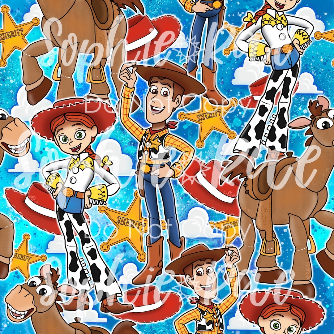 Roundup Seamless Pattern - Etsy
