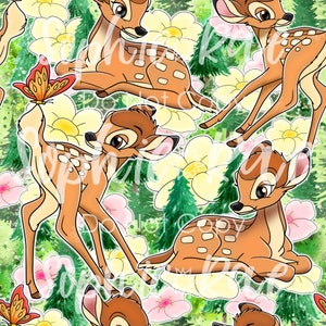 Little Deer Seamless Pattern