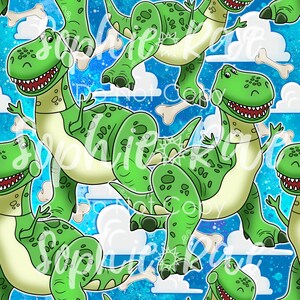 Dino Seamless Pattern
